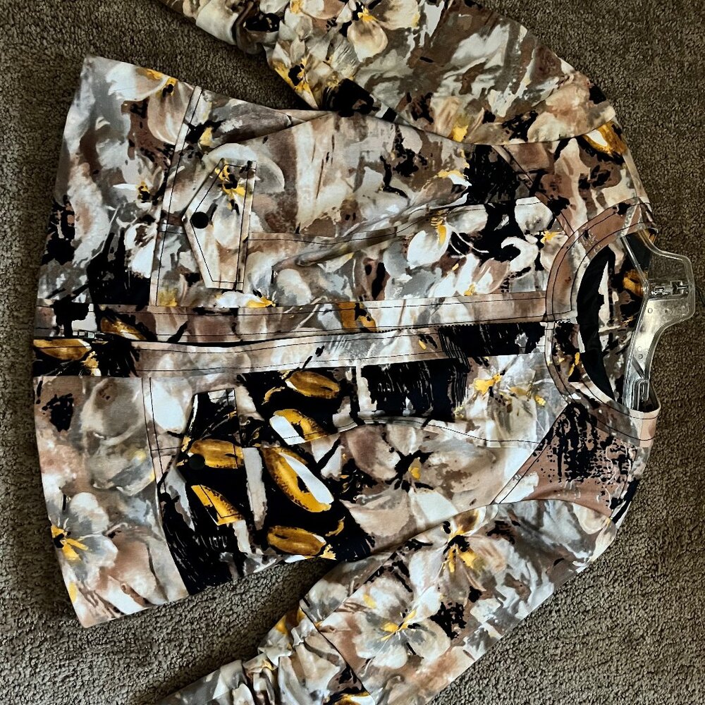 Coldwater Creek fitted Blazer/Jacket Size P10 Fall Colors - Worn once